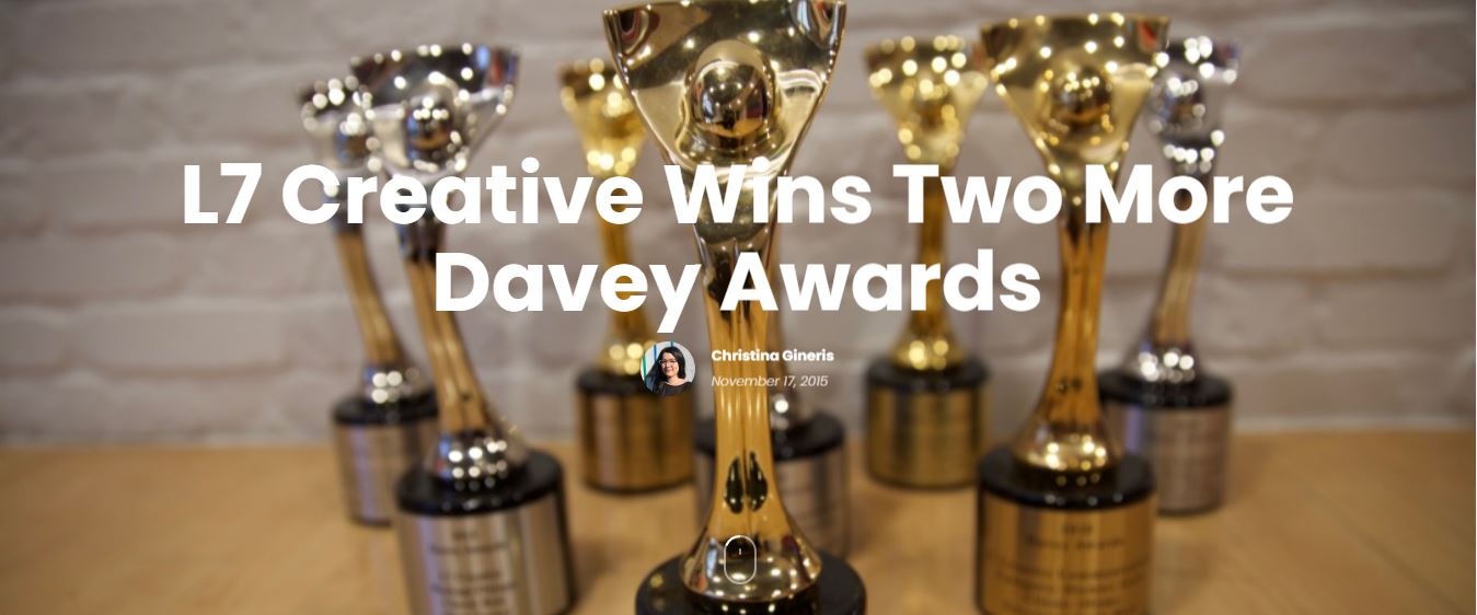 L7 Creative Wins Two More Davey Awards