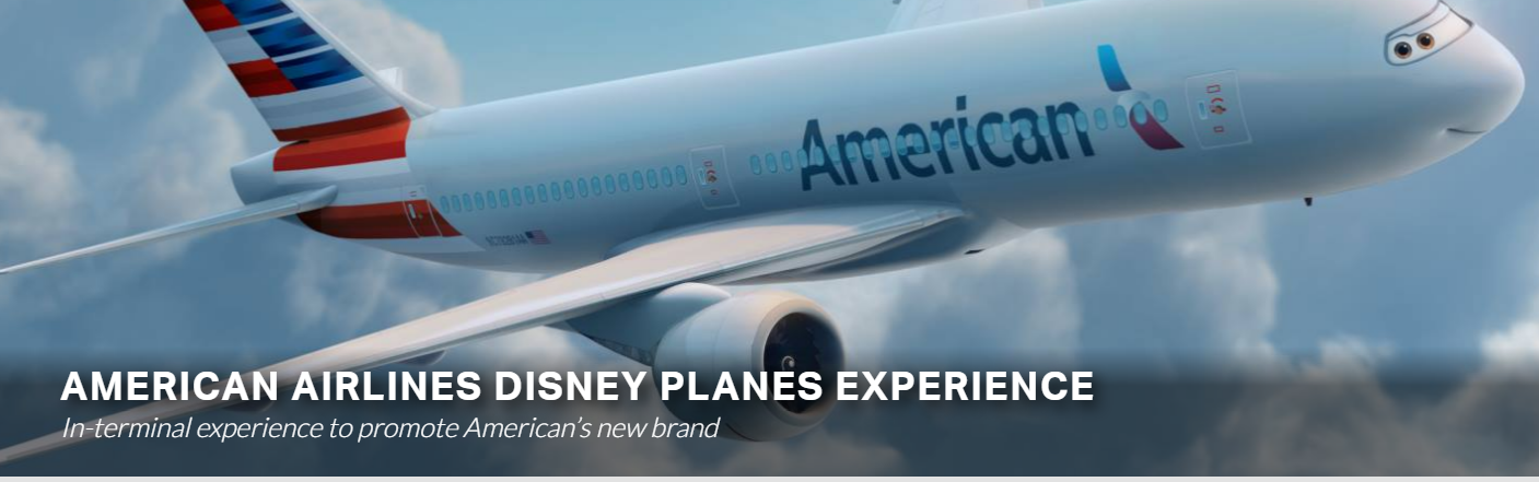 AMERICAN AIRLINES DISNEY PLANES EXPERIENCE